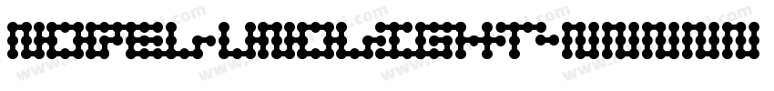 nodel unolight字体转换